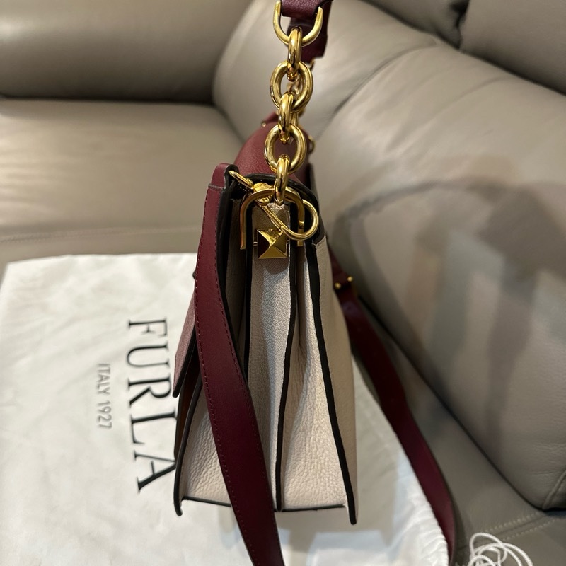 FURLA Diva 皮革單肩包 義大利購入-5