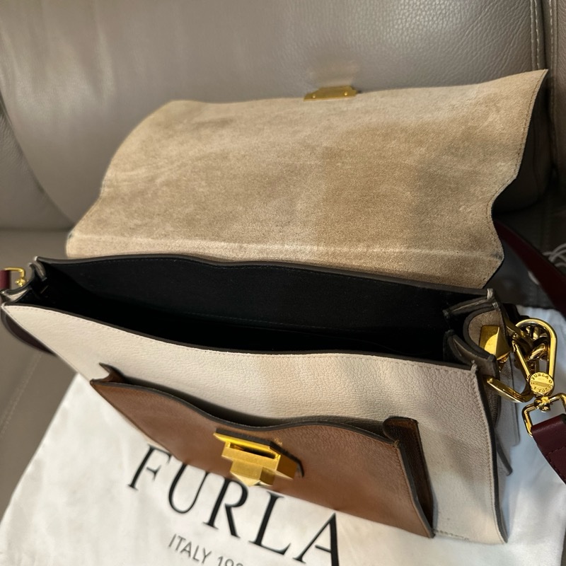 FURLA Diva 皮革單肩包 義大利購入-6
