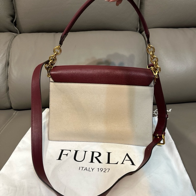 FURLA Diva 皮革單肩包 義大利購入-8