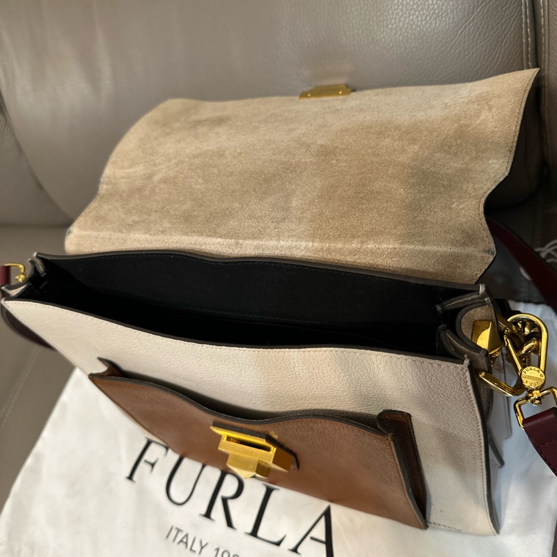 FURLA Diva 皮革單肩包 義大利購入-10