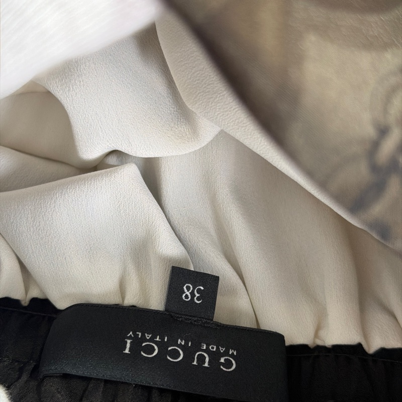 莉亞精品♡ Gucci 鬆緊漸層圖騰 38 二手-3