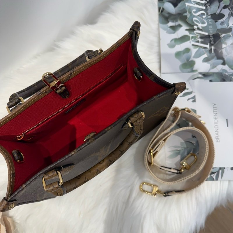 LV OnTheGo PM 手提 肩背包 芯片-3