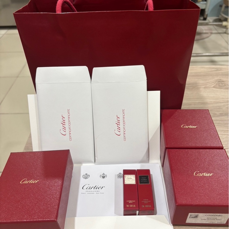 【專櫃全新品】Cartier 卡地亞 LOVE 窄款玫瑰金對戒 (52mm+62mm)-5