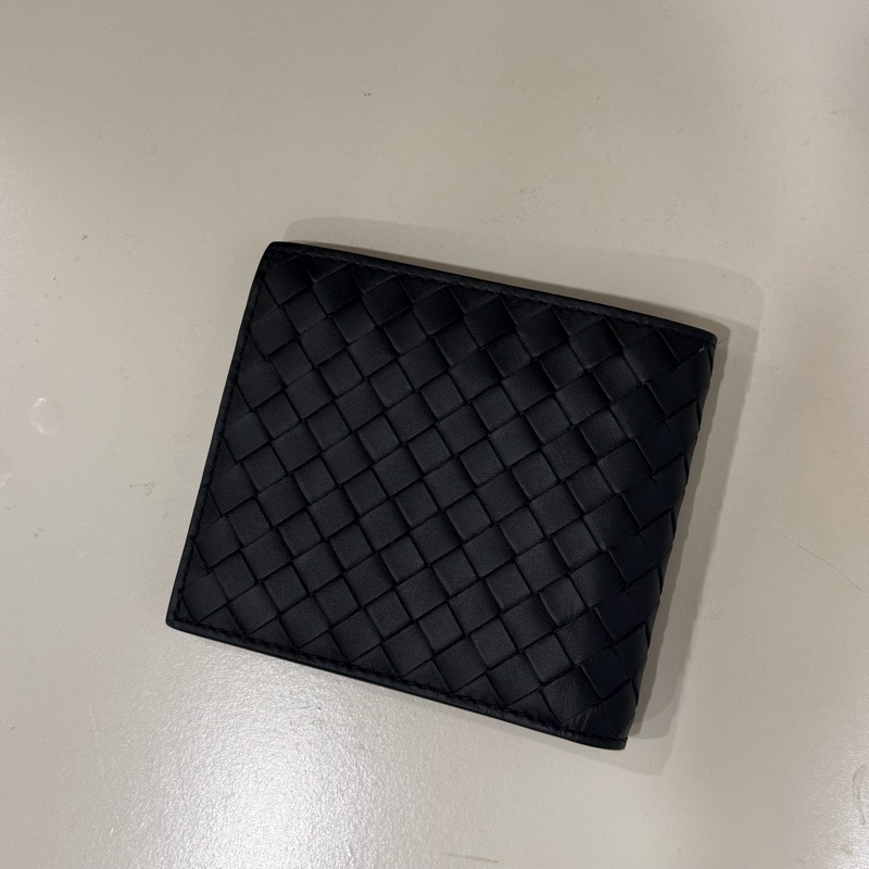 (全新未用)Bottega Veneta寶緹嘉BV經典編織短夾-1