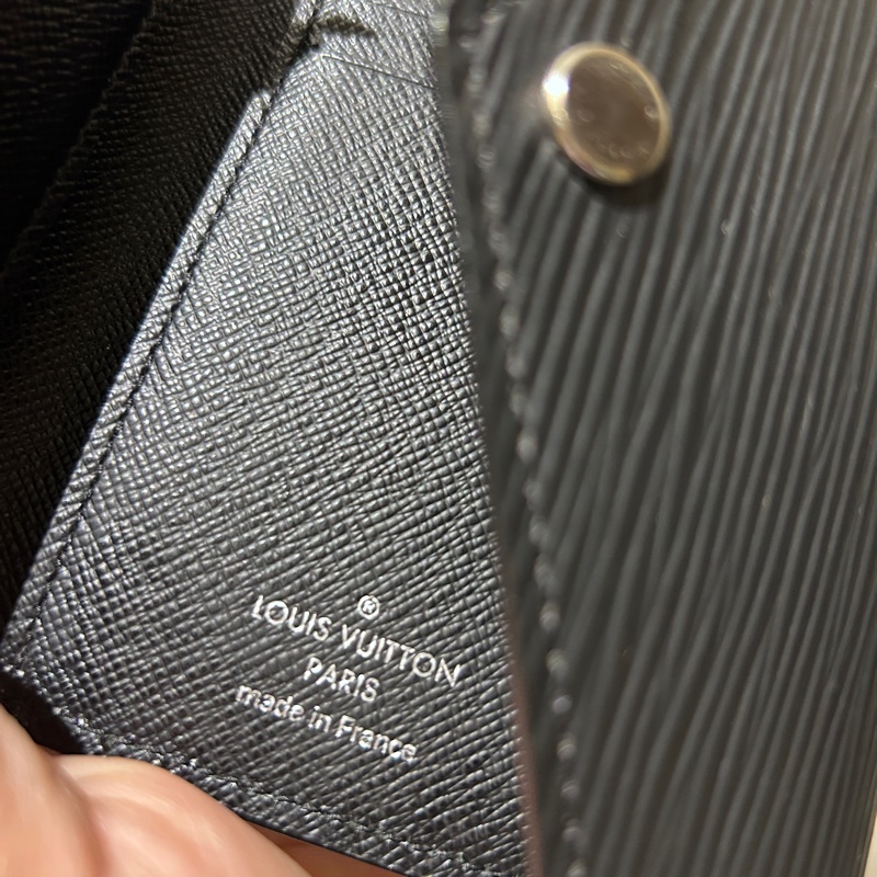 LV水波紋短夾 母錢包 發財錢包 祼包 絕版水波 質感水波-3