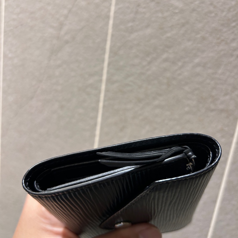 LV水波紋短夾 母錢包 發財錢包 祼包 絕版水波 質感水波-7