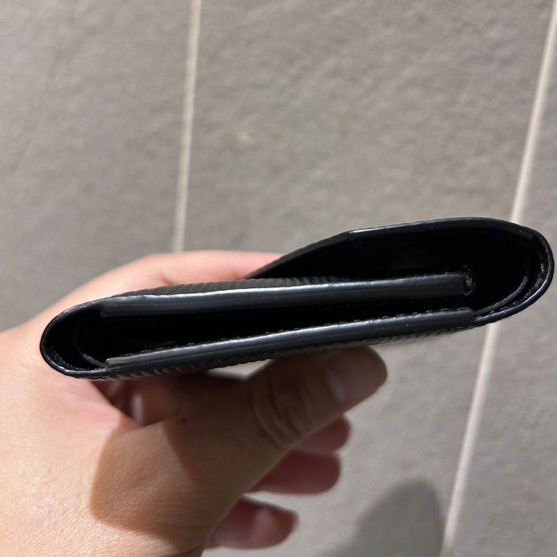 LV水波紋短夾 母錢包 發財錢包 祼包 絕版水波 質感水波-8