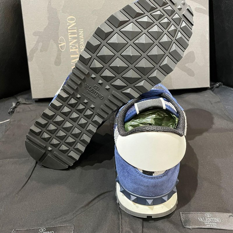 💎Han's house精品服飾💎 VALENTINO 華倫天奴 網布 迷彩 LOGO 鞋 現貨28/28.5 原價 30600-2