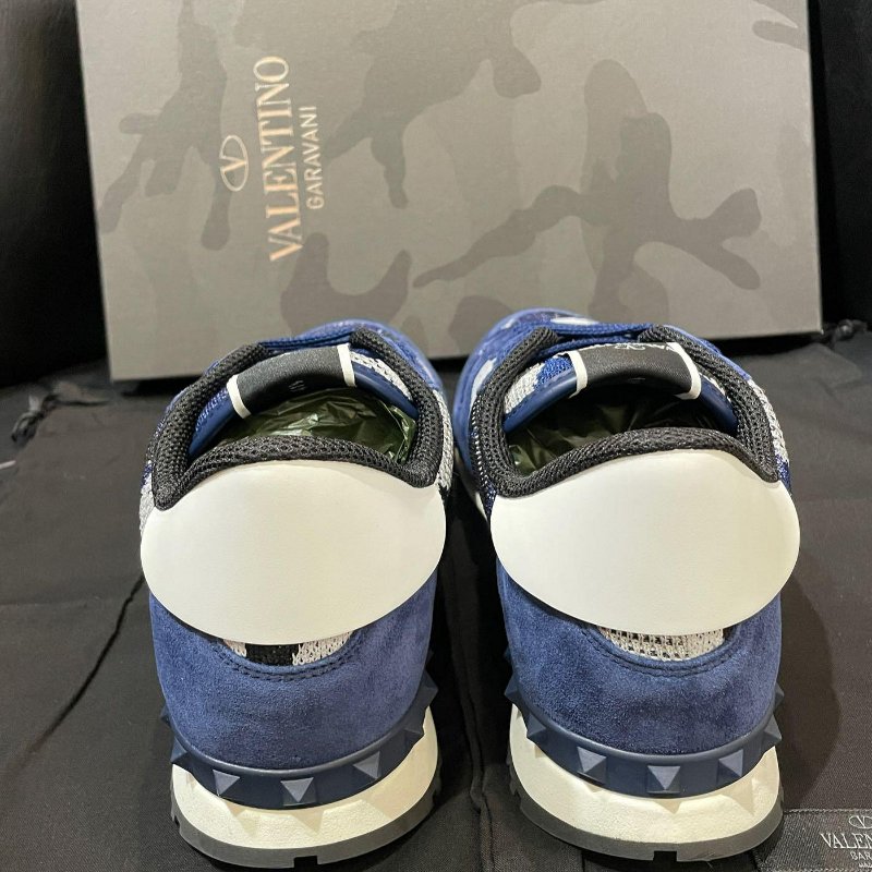 💎Han's house精品服飾💎 VALENTINO 華倫天奴 網布 迷彩 LOGO 鞋 現貨28/28.5 原價 30600-3