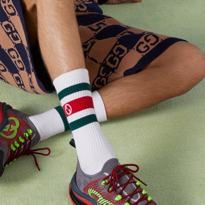 💎Han's house精品服飾💎GUCCI Run sneaker 鞋 原價28500-3