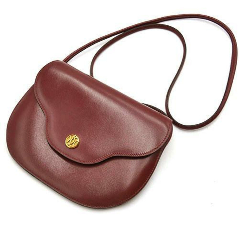 愛馬仕 (HERMES) Paula 單肩包 Box 小牛皮 Rouge H ○L 印記 女士-2