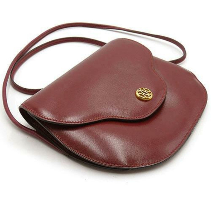 愛馬仕 (HERMES) Paula 單肩包 Box 小牛皮 Rouge H ○L 印記 女士-4