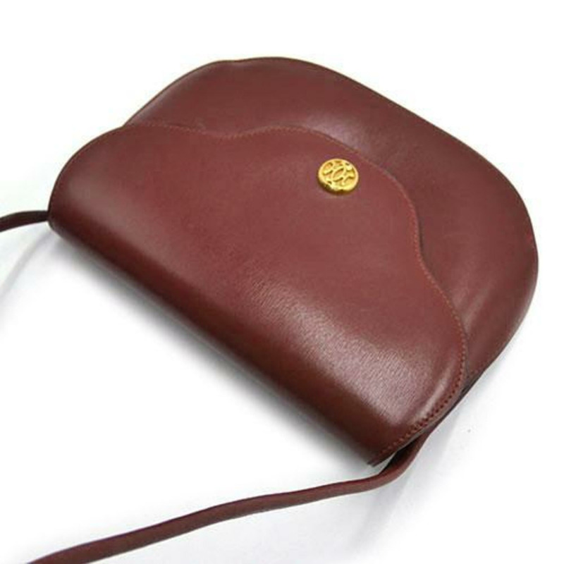 愛馬仕 (HERMES) Paula 單肩包 Box 小牛皮 Rouge H ○L 印記 女士-5