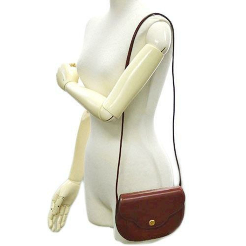 愛馬仕 (HERMES) Paula 單肩包 Box 小牛皮 Rouge H ○L 印記 女士-7