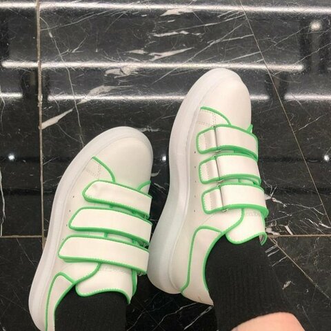 💎Han's house精品服飾💎ALEXANDER MCQUEEN MCQ 皮革鞋 小白鞋 意現貨 36