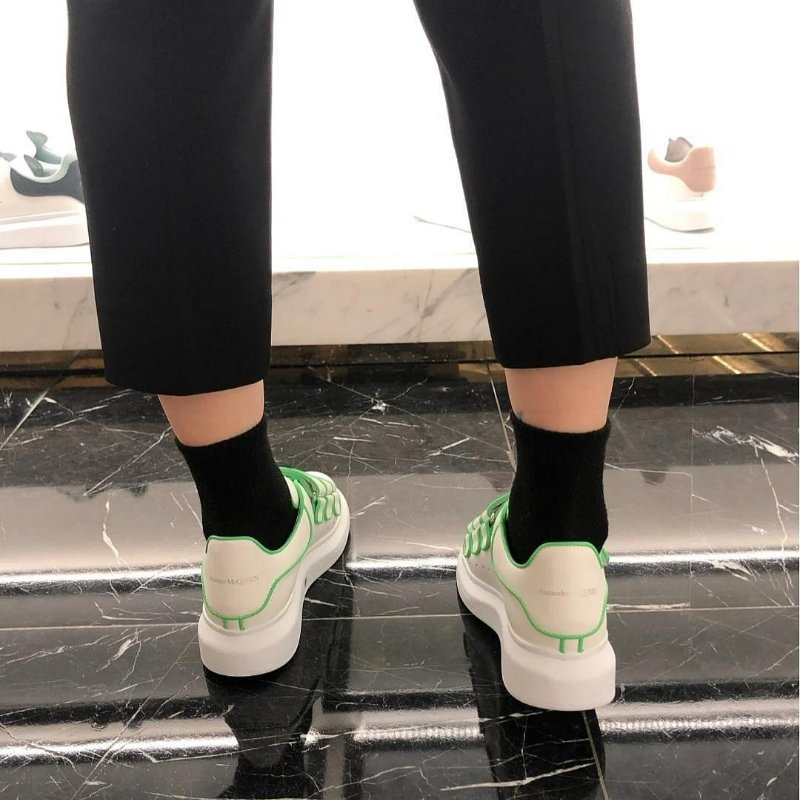 💎Han's house精品服飾💎ALEXANDER MCQUEEN MCQ 皮革鞋 小白鞋 意現貨 36-3