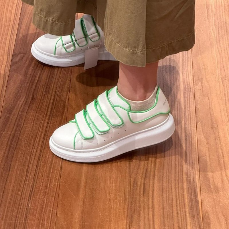 💎Han's house精品服飾💎ALEXANDER MCQUEEN MCQ 皮革鞋 小白鞋 意現貨 36-4