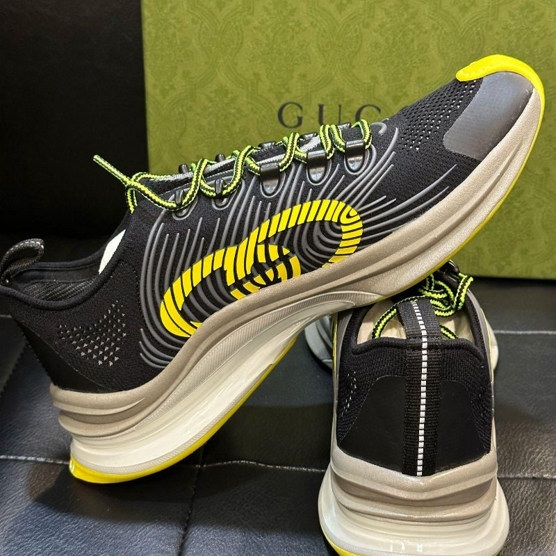 💎Han's house精品服飾💎GUCCI Run sneaker 鞋 現貨 9 原價28500-1
