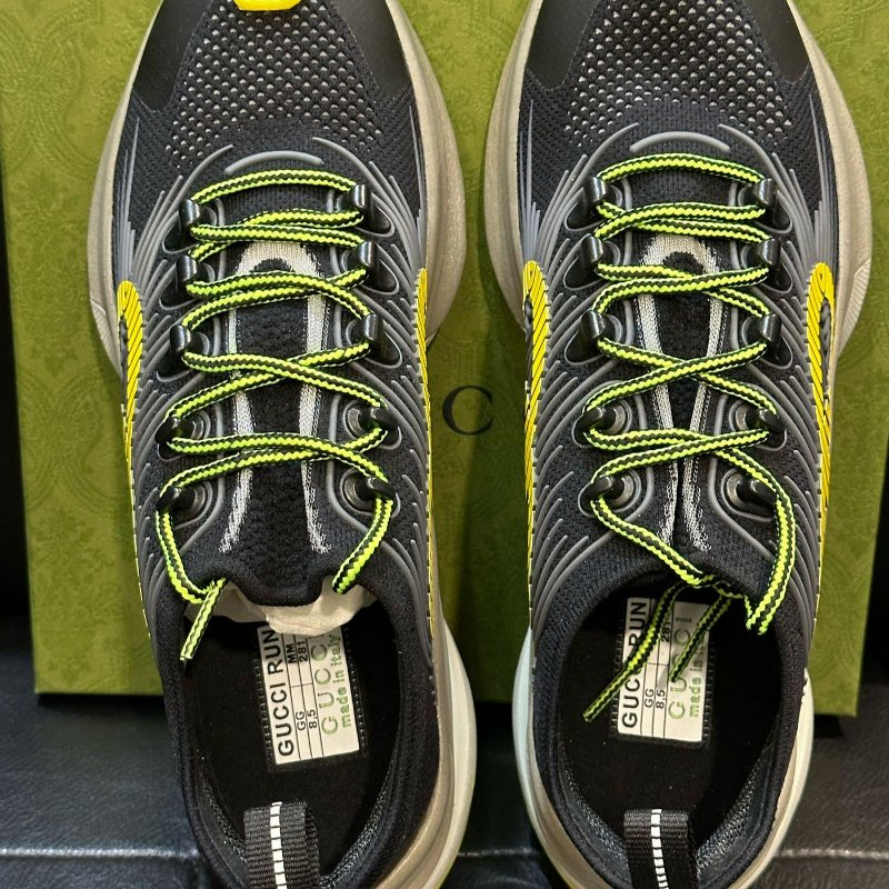 💎Han's house精品服飾💎GUCCI Run sneaker 鞋 現貨 9 原價28500-3