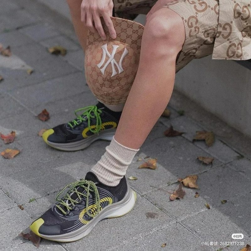 💎Han's house精品服飾💎GUCCI Run sneaker 鞋 現貨 9 原價28500-5