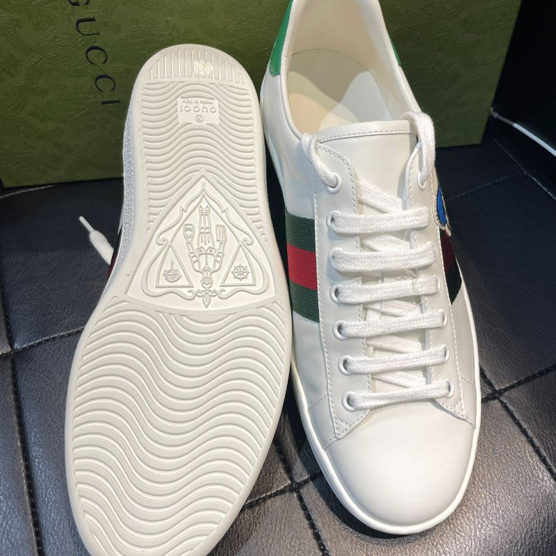 💎Han's house精品服飾💎GUCCI 古馳 小白 鞋 唐老鴨 現貨9.5-3