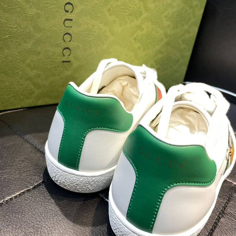 💎Han's house精品服飾💎GUCCI 古馳 小白 鞋 唐老鴨 現貨9.5-6