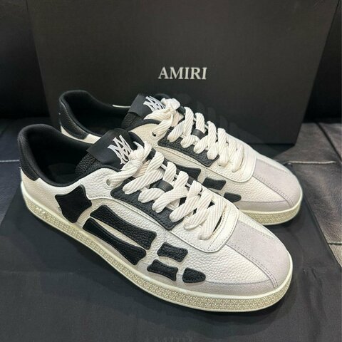 💎Han's house精品服飾💎AMIRI 阿米里 皮革 骨頭 鞋現貨44原價24500