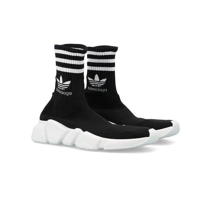 💎Han's house精品服飾💎 Balenciaga 聯名 ADIDAS 巴黎世家 TRAINERS 針織 襪套 球鞋 現貨41原價31700-4