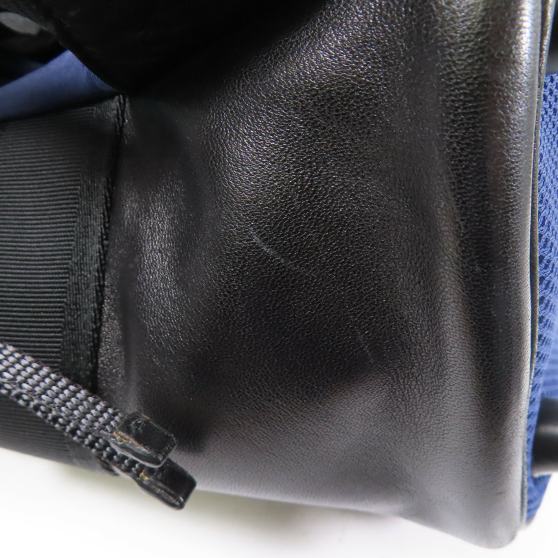 藍色 Matelasse 帆布 後背包【MIU MIU 繆繆】-15