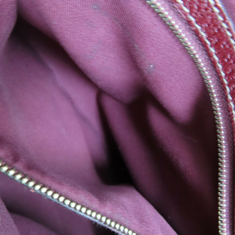 紅/棕色 GG帆布 鉚釘 手提包【GUCCI 古馳】 131023-5