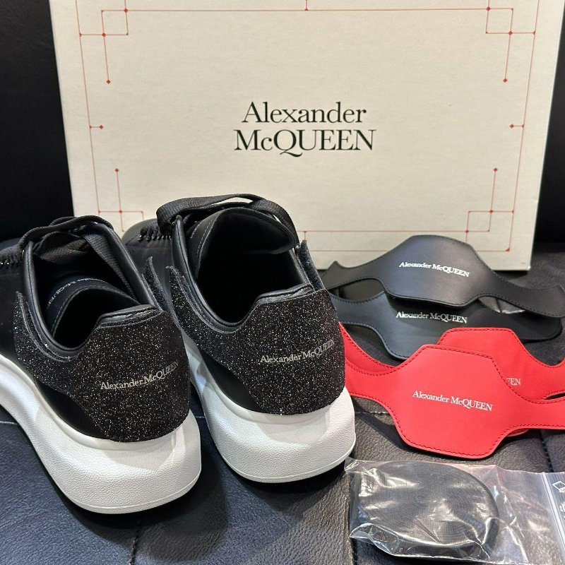 ALEXANDER MCQUEEN MCQ 皮革 厚底 可換鞋跟 三色三穿法 小白鞋 現貨41.5-0