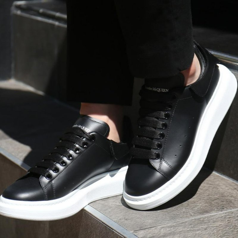 ALEXANDER MCQUEEN MCQ 皮革 厚底 可換鞋跟 三色三穿法 小白鞋 現貨41.5-5