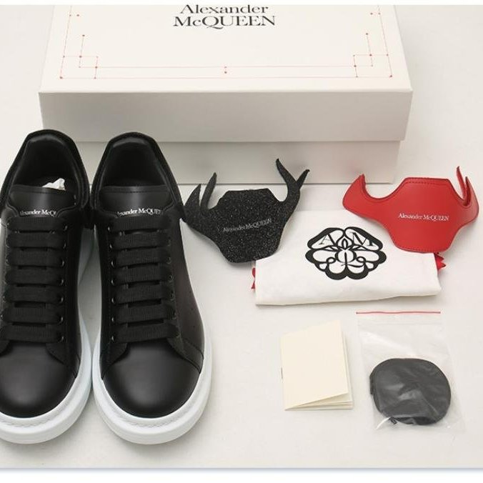 ALEXANDER MCQUEEN MCQ 皮革 厚底 可換鞋跟 三色三穿法 小白鞋 現貨41.5-7