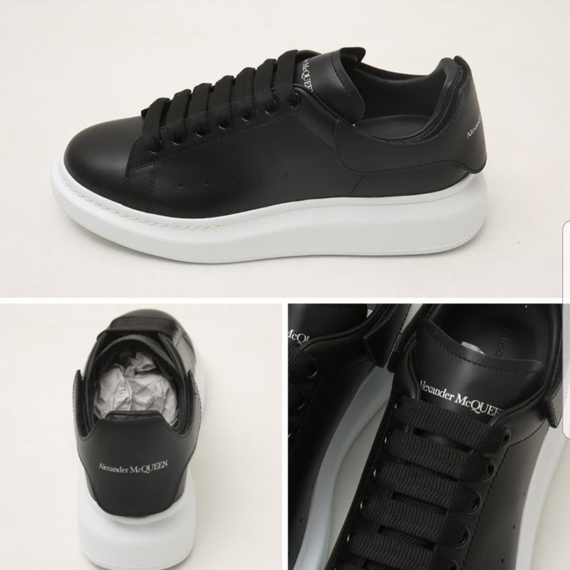 ALEXANDER MCQUEEN MCQ 皮革 厚底 可換鞋跟 三色三穿法 小白鞋 現貨41.5-8