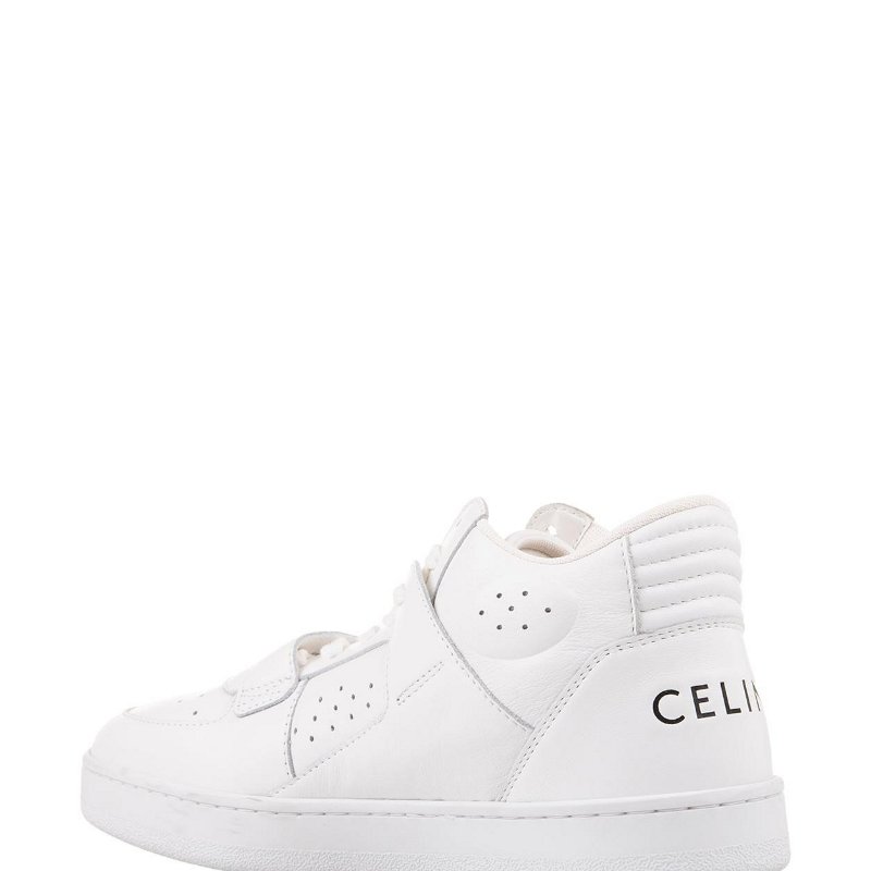 💎Han's house精品服飾💎CELINE CT-02 小牛皮 中筒 小白鞋 LISA同款 現貨 37 ~ 42 原價29500-5