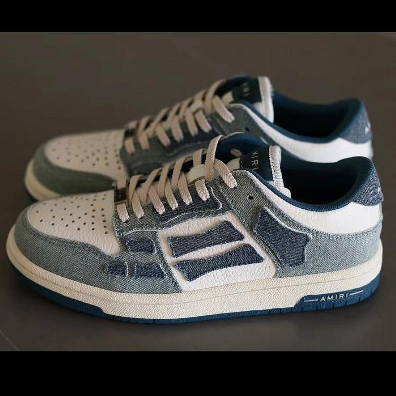 💎Han's house精品服飾💎AMIRI 阿米里 皮革 骨頭 鞋 現貨46 原價25100-0