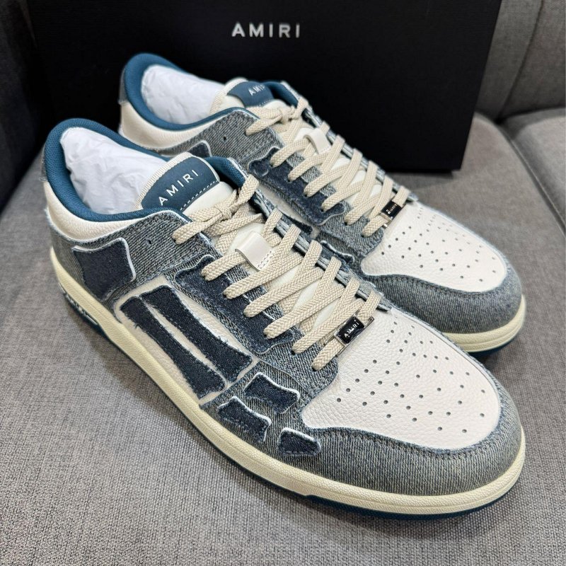 💎Han's house精品服飾💎AMIRI 阿米里 皮革 骨頭 鞋 現貨46 原價25100-1