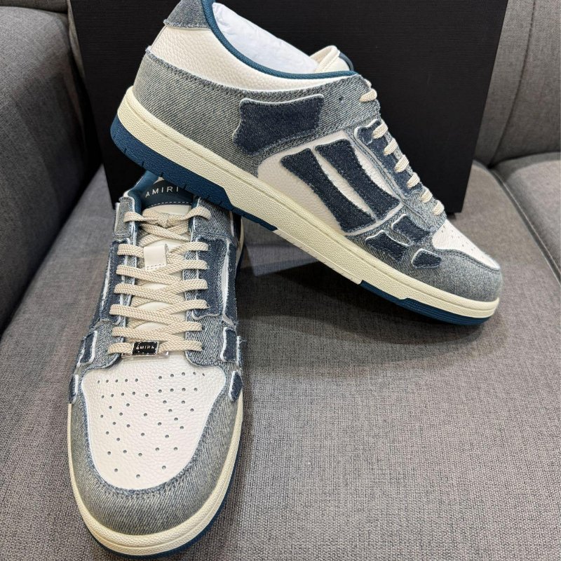 💎Han's house精品服飾💎AMIRI 阿米里 皮革 骨頭 鞋 現貨46 原價25100-2