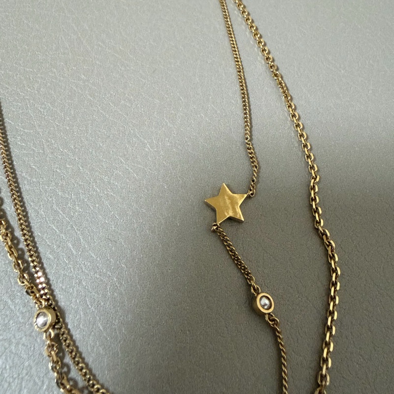 Dior Petit CD 雙項鍊-8