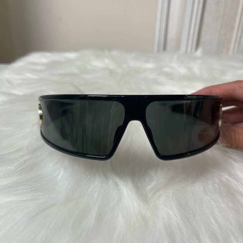 Dior VeryDior M1U 黑色一片式墨鏡髮箍-2