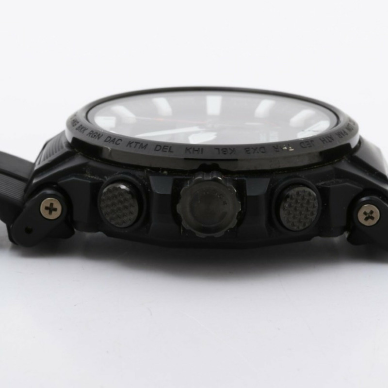 卡西歐 PRO TREK Climber 系列 PRW-61Y-1BJF 黑色樹脂/不鏽鋼男士手錶-1