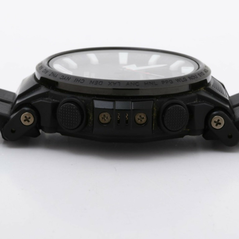 卡西歐 PRO TREK Climber 系列 PRW-61Y-1BJF 黑色樹脂/不鏽鋼男士手錶-2