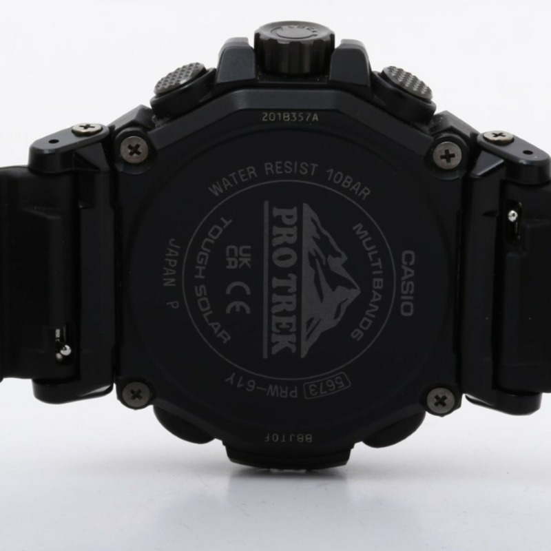 卡西歐 PRO TREK Climber 系列 PRW-61Y-1BJF 黑色樹脂/不鏽鋼男士手錶-3
