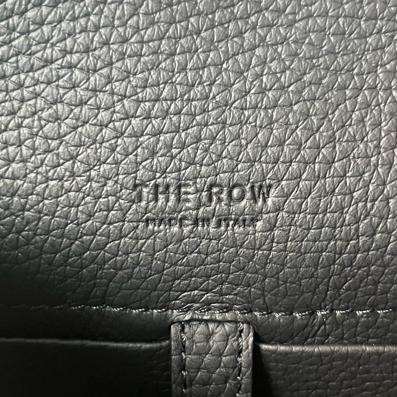 The Row Margaux 10 小牛皮 手提單肩包 黑色-5