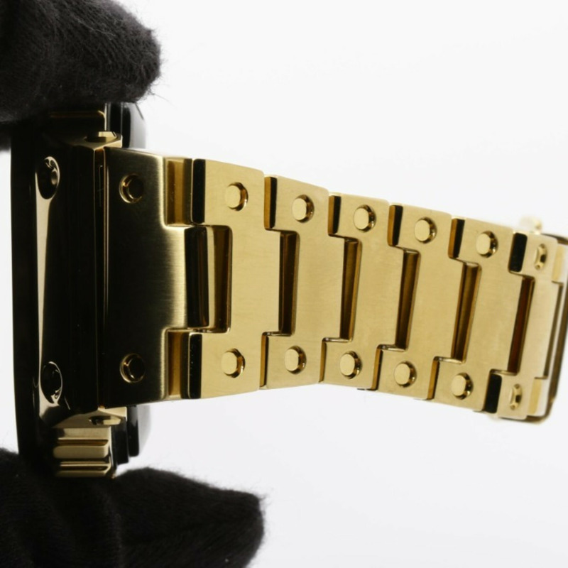 卡西歐 G-SHOCK 全金屬 5000 系列 GMW-B5000GD-9JF 黑金不鏽鋼男士數位手錶-6