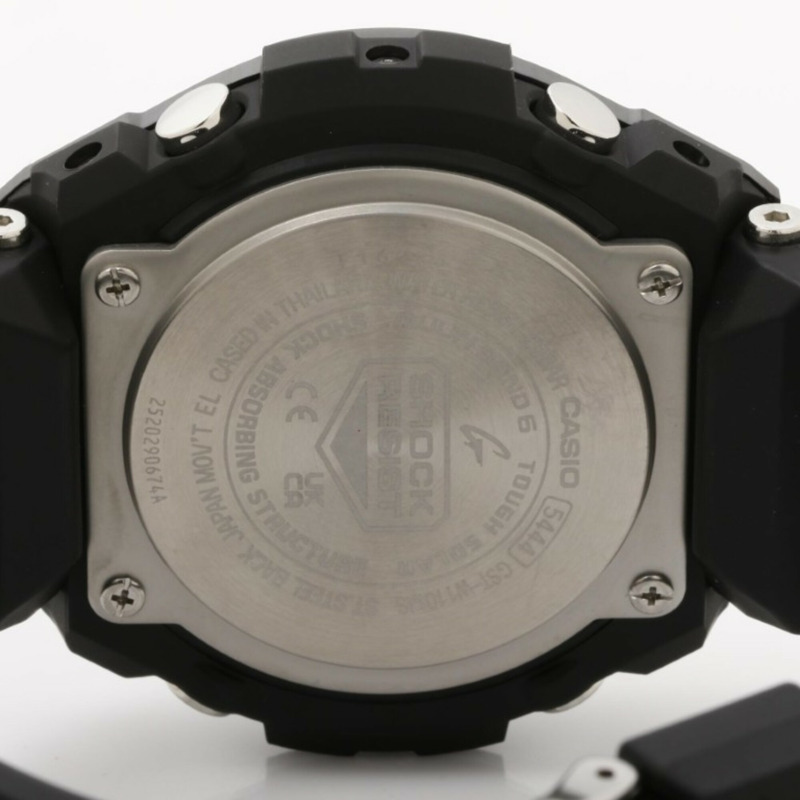 卡西歐 G-SHOCK G-STEEL GST-W100 系列 GST-W110MS-1AJF 黑色樹脂/不鏽鋼男士手錶-3