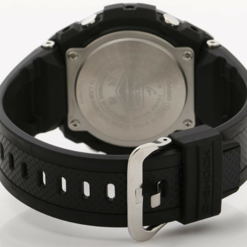 卡西歐 G-SHOCK G-STEEL GST-W100 系列 GST-W110MS-1AJF 黑色樹脂/不鏽鋼男士手錶-4