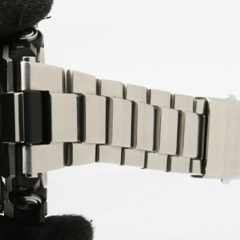 卡西歐 G-SHOCK G-STEEL GST-B100 系列 GST-B100D-1AJF 黑色銀色樹脂/不鏽鋼男士模擬手錶-6