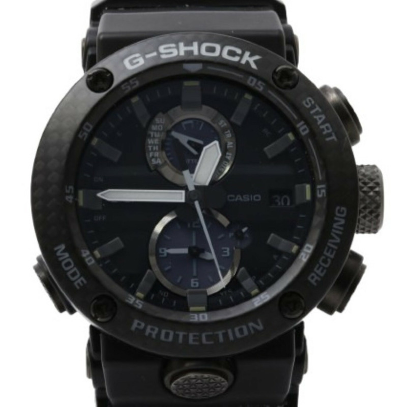 卡西歐 G-SHOCK MASTER OF G - AIR GRAVITYMASTER GWR-B1000-1A1JF 黑色男士模擬手錶-0