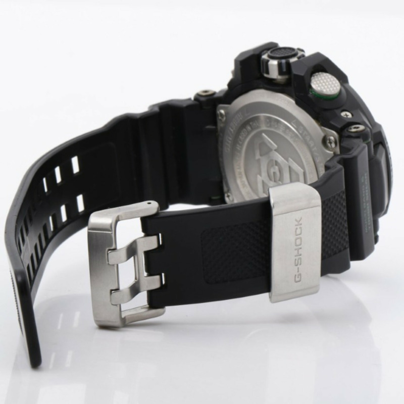 卡西歐 G-SHOCK MASTER OF G - AIR GRAVITYMASTER GW-A1100-1A3JF 黑色樹脂男士模擬手錶-4